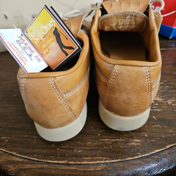 Vintage The Soft Ones By Endicott Johnson Golf Shoes Size 8 NWT - Picture 3 of 14